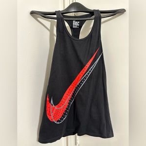 Nike Razerback black red tank top